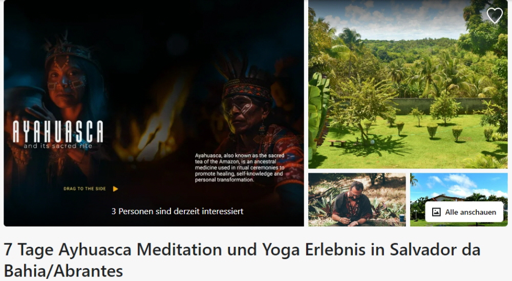 Ayahuasca Retreat Brazil | Self-Discovery Ayahuasca Experience in Bahia Brazil